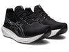 נעלי ריצה גברים רחבות אסיקס ג'ל נימבוס 25 צבע שחור לבן (מידות 41.5-46.5) Asics GEL-NIMBUS 25 4E