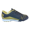 נעלי קט רגל לבנים עם שרוכים Diadora Arnie D6485992 בצבע שחור זהב דיאדורה נעלי כדורגל בוגרים נוער נעלים לילדים
