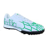 נעלי קט רגל לבנים עם שרוכים Diadora HARRISON TF D6536059 מידות 33-39 בצבע שחור ירוק לבן דיאדורה נעלי כדורגל בוגרים נוער נעלים לילדים