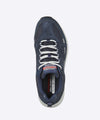 נעלי סניקרס גברים סקצ'רס נעליים רחבות צבע כחול מתאימות גם לשטח Skechers Oak Canyon - Duelist