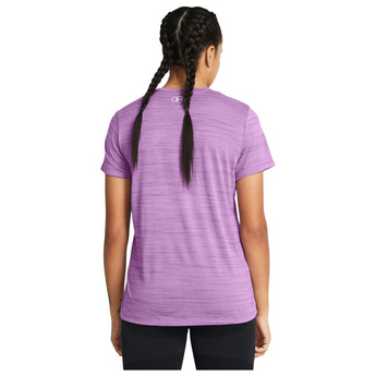 Under Armour Tech Tiger חולצת ספורט לנשים אימון יוגה ריצה אנדר ארמור