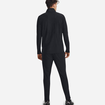 חליפת ספורט אנדר ארמור גברים מכנס טרנינג ועליונית ז'קט סווטשירט צבע שחור פוטר Under Armour M´S CHALLENGER TRACKSUIT