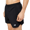 מכנסי ריצה עם טייץ לגבר 7 אינץ' צבע שחור ניו באלאנס  New Balance Core 2 in 1