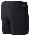 מכנס ריצה קצר לגבר שורט 5 אינץ' צבע שחור ניו באלאנס  New Balance Core Run 5
