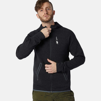 סווטשירט לגבר עם רוכסן ניו באלאנס קפוצ’ון גברים פוטר New Balance Tech MJ11178BKH