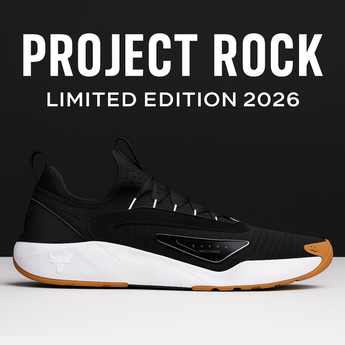 נעלי אנדר ארמור דה-רוק UA Project Rock 7 – מהדורה מוגבלת של THE ROCK קולקציית 2026