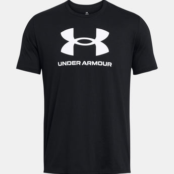 Under Armour Sportstyle חולצת טי שחורה טריקו חולצה לגבר אנדר ארמור