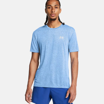 Under Armour UA Launch Camo חולצת ריצה גברים מנדפת זיעה אנדר ארמור