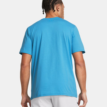 Under Armour Sportstyle חולצת טי בצבע כחול טריקו חולצה לגבר אנדר ארמור