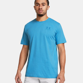 Under Armour Sportstyle חולצת טי בצבע כחול טריקו חולצה לגבר אנדר ארמור