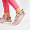 נעלי ספורט נשים סקצ'רס צבע סגול בהיר Skechers Bountiful Quick Path