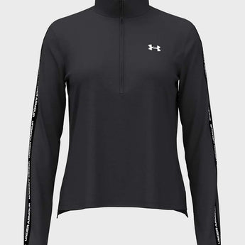 חולצת ספורט לנשים שרוול ארוך  עם עיצוב  1/2 רוכסן Under Armour Tech Tape