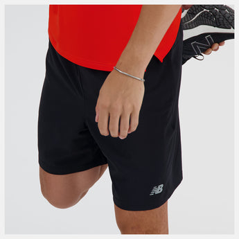 מכנסי ריצה לגברים מנדף זיעה ניו באלאנס  New Balance Essential Short 7