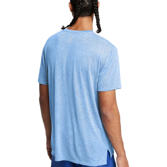 Under Armour UA Launch Camo חולצת ריצה גברים מנדפת זיעה אנדר ארמור