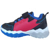 נעלי ספורט לילדים דיאדורה נעלי אורות בנים צבע שחור כחול (מידות 24-27) Diadora