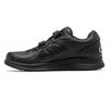 נעליים אורטופדיות עם סקוץ' ללא שרוכים ניו באלאנס 577 נעליים לסוכרת לגברים מעור צבע שחור רחבות 4E נעלי הליכה New Balance MW577VK