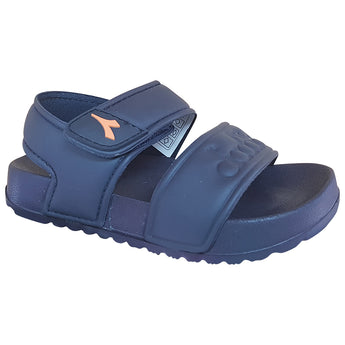 סנדלים לילדים עם סקוצ'ים דיאדורה צבע נייבי/כתום נעלי ילדים סנדלי בנים Diadora