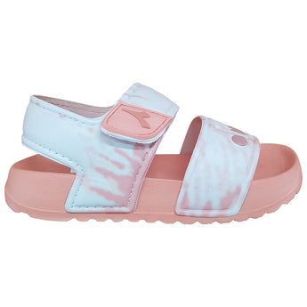 סנדלים לילדים סנדלי בנות דיאדורה צבע אפרסק נעלי ילדים סנדלי בנות Diadora