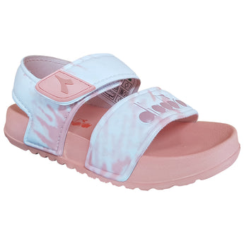 סנדלים לילדים סנדלי בנות דיאדורה צבע אפרסק נעלי ילדים סנדלי בנות Diadora