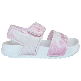 סנדלים לילדים סנדלי בנות דיאדורה צבע ורוד נעלי ילדים סנדלי בנות Diadora