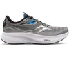 נעלי ריצה גברים סאקוני ראייד 15 ספורט רחבות גברים צבע אפור/לבן (מידות 41-46.5)  Saucony RIDE 15 WIDE