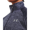 חולצת ספורט מנדף זיעה שרוול ארוך ריצה עם 1/2 רוכסן צבע סגול אימון נשים אנדר ארמור Under Armour Tech Twist ½ Zip