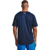 חולצת ספורט צבע כחול ריצה גברים אנדר ארמור חדר כושר מנדפת זיעה Under Armour Training Vent 2.0